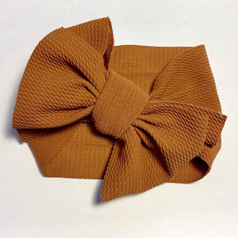 Sugar + Maple Baby Headwrap - Brown