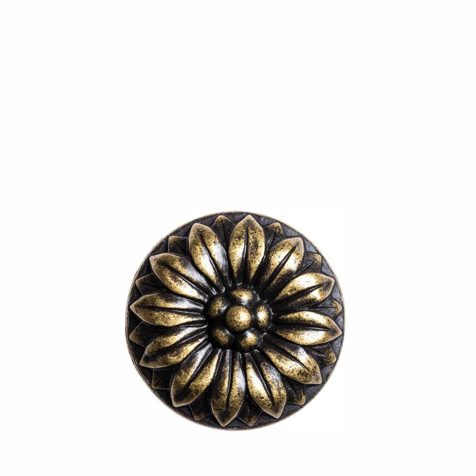 Round Flower – CMH4F - Brass