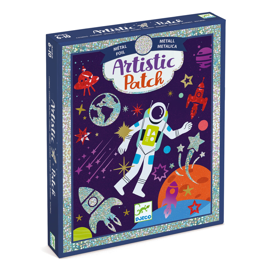 Cosmos Metallic Artistic Patch Transfer Activity Set