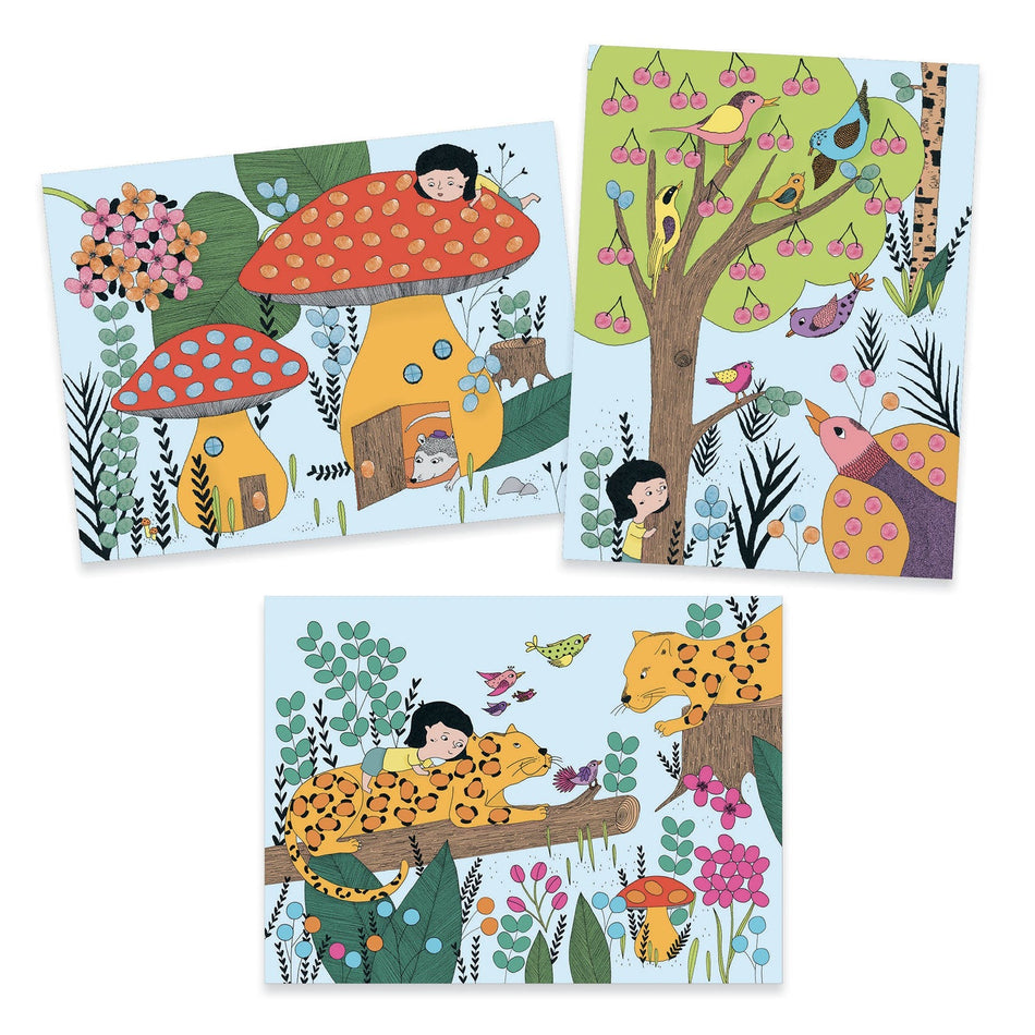 Touch and Paint! Finger Painting Art Kit