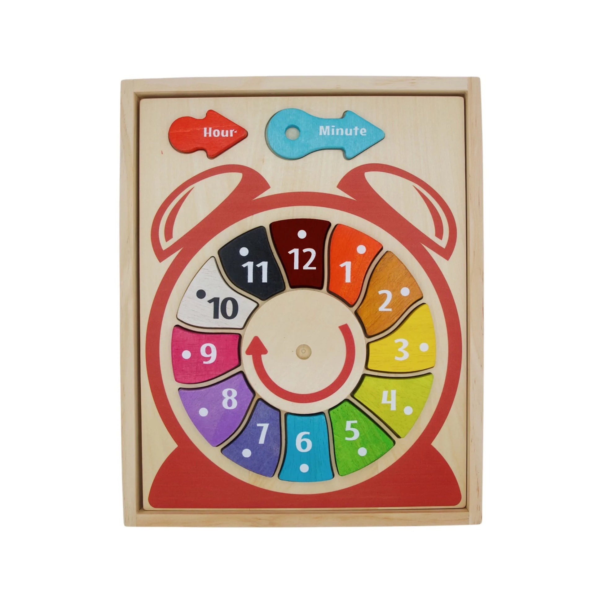 BeginAgain Teaching Clock Puzzle – Destination Baby & Kids