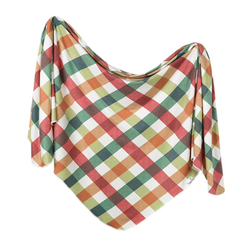 Nicholas Knit Swaddle Blanket