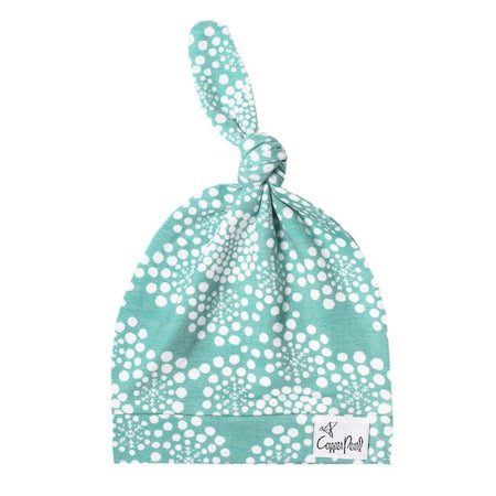 Copper Pearl Jane Top Knot Hat