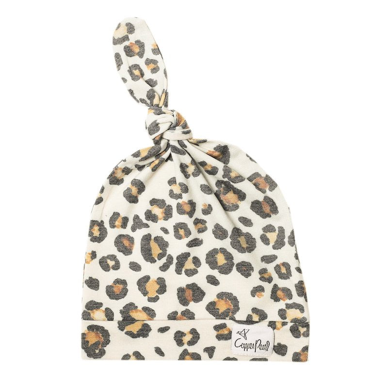 Copper Pearl Zara Top Knot Hat - 0-4 Months