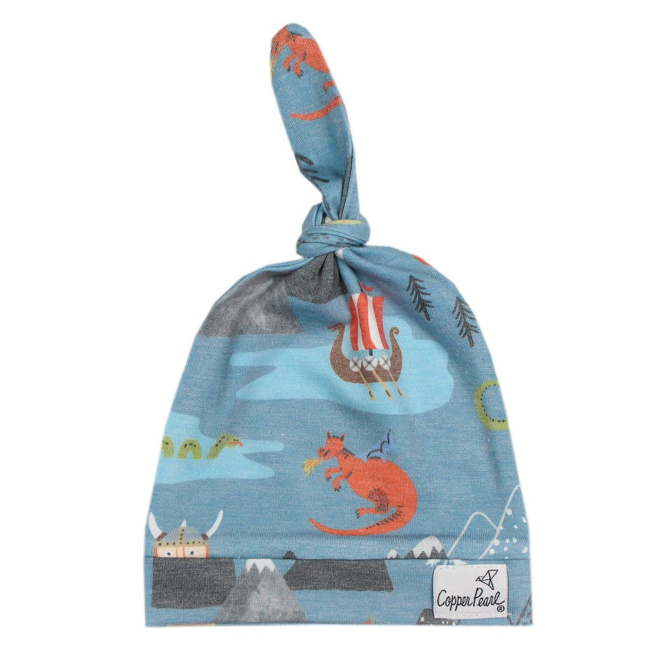 Top Knot Hat - 0 - 4 Months