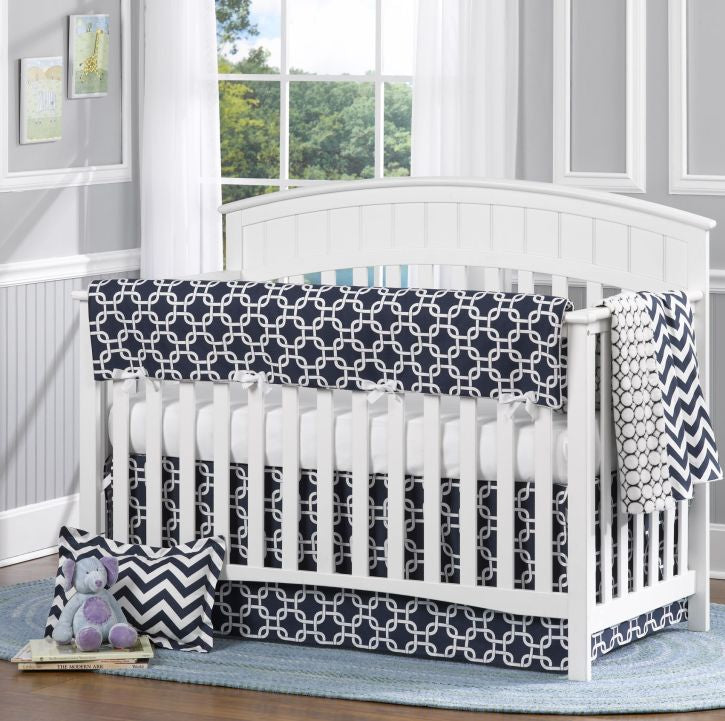 Liz & Roo Navy Metro Valance