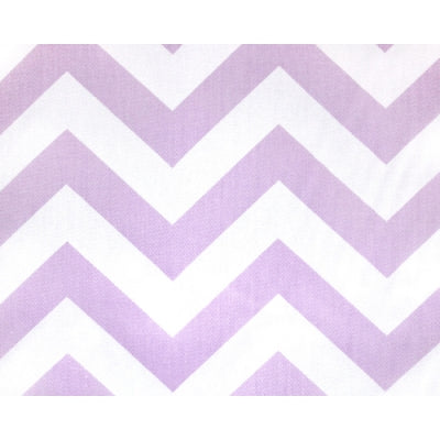 Liz and Roo Lavender Chevron Window Valance
