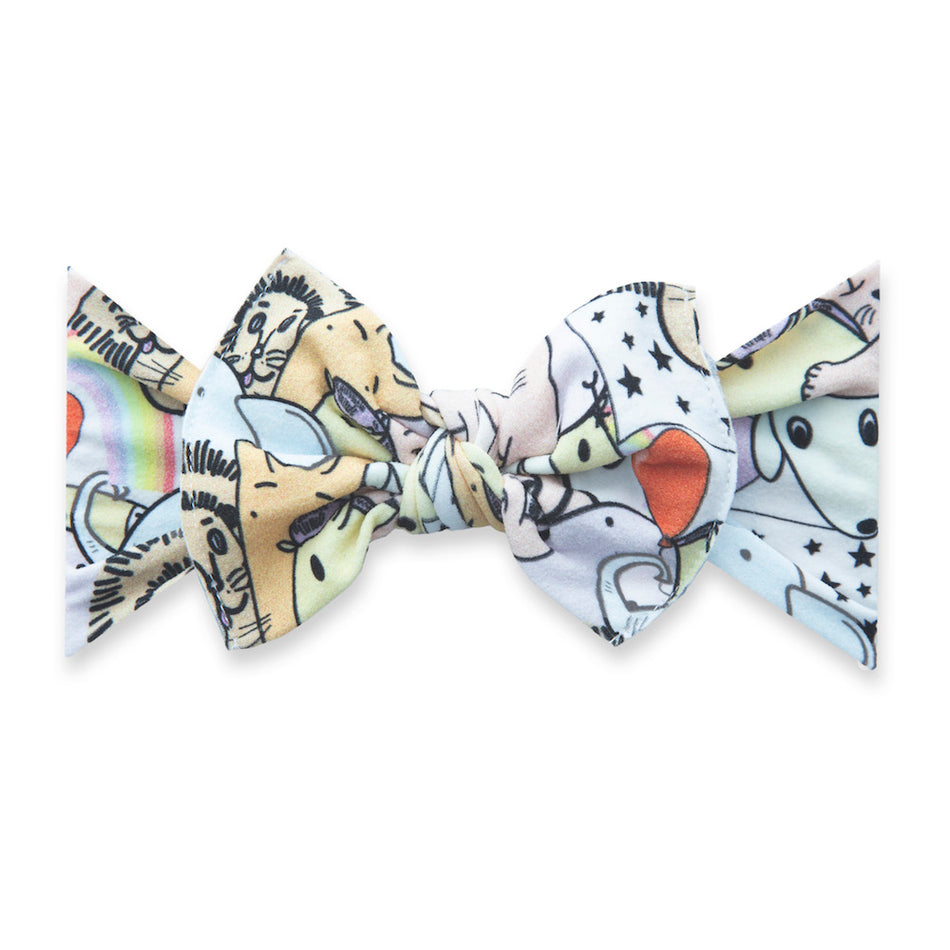Baby Bling Bows Printed Knot Group Hug