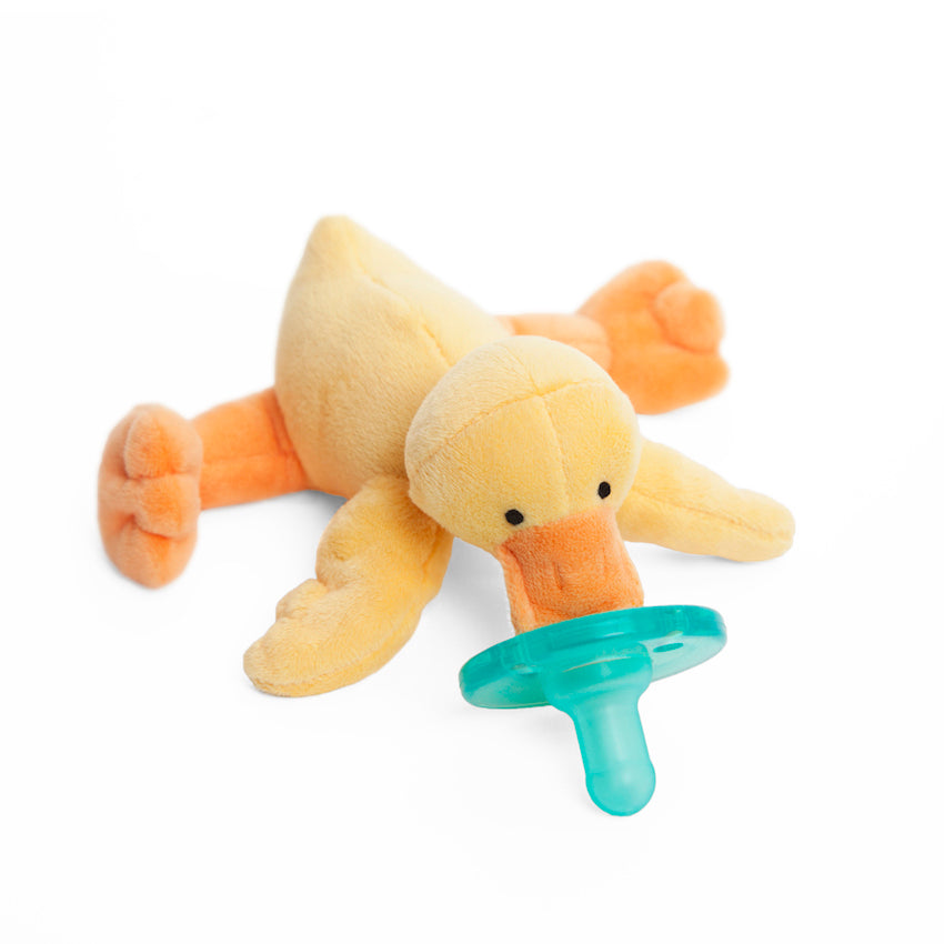 WubbaNub Infant Pacifier Baby Yellow Duck – Destination Baby & Kids