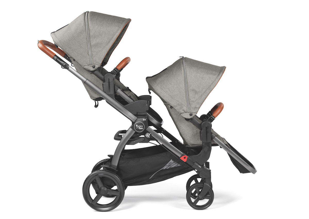 Agio Z4 Double Stroller - Agio Grey
