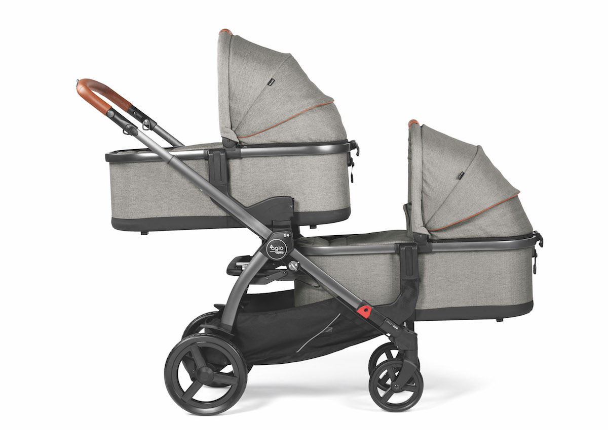 Agio Z4 Double Stroller - Agio Grey