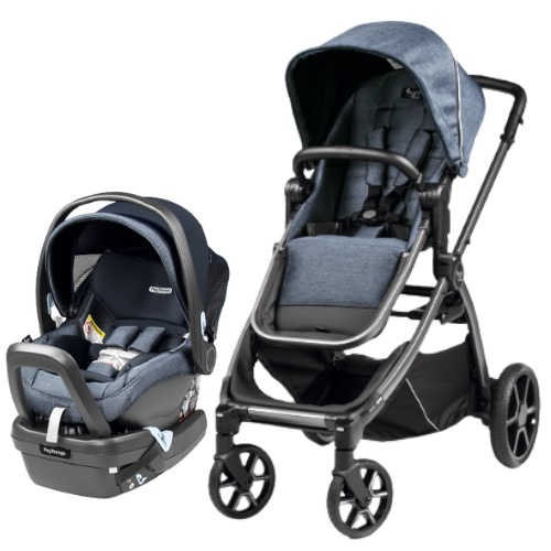 Agio Z4 Duo Stroller + Car Seat + Double Adapter - Mirage