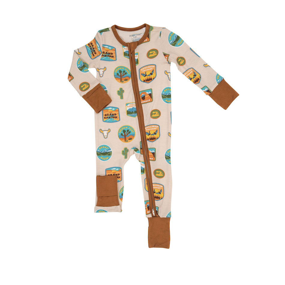 Angel Dear Patches SW Romper - 3-6 Months