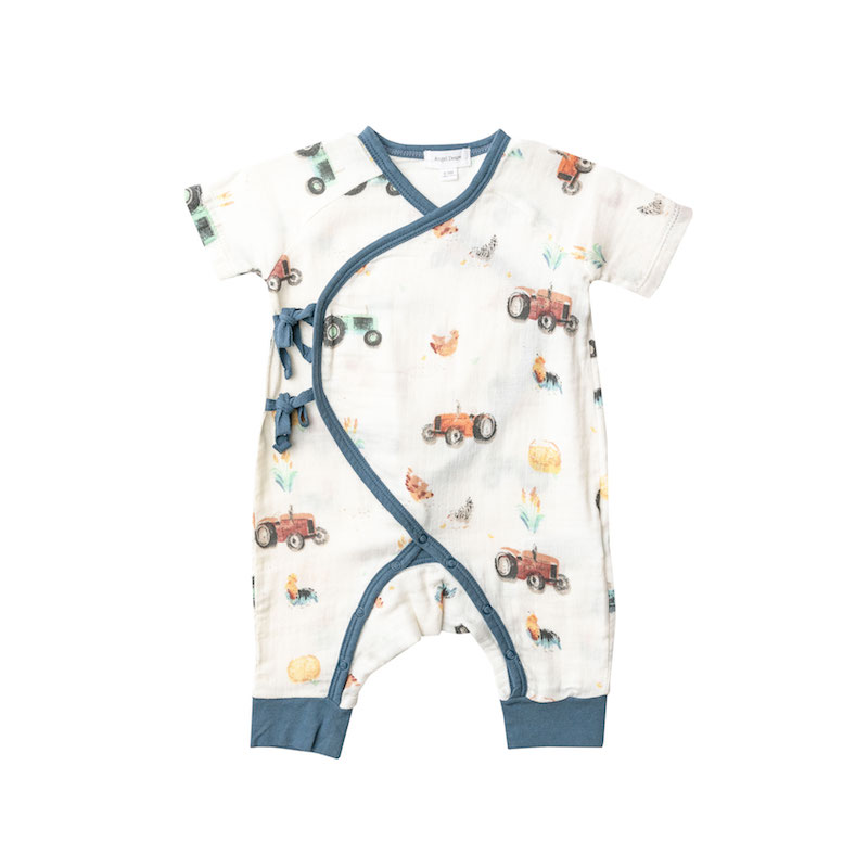 Angel Dear Tractors Wrap Coverall - 3-6 Months
