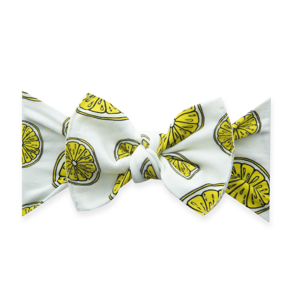 Baby Bling Bows Printed Knot Fresh Squeeze