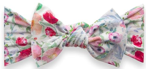 Baby Bling Printed Knot Headband - Meadow