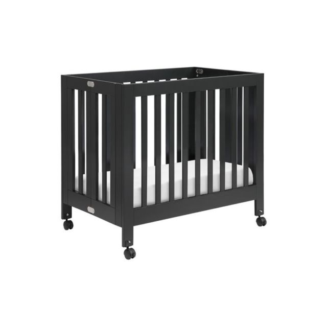 BabyLetto Origami Mini Crib - Black