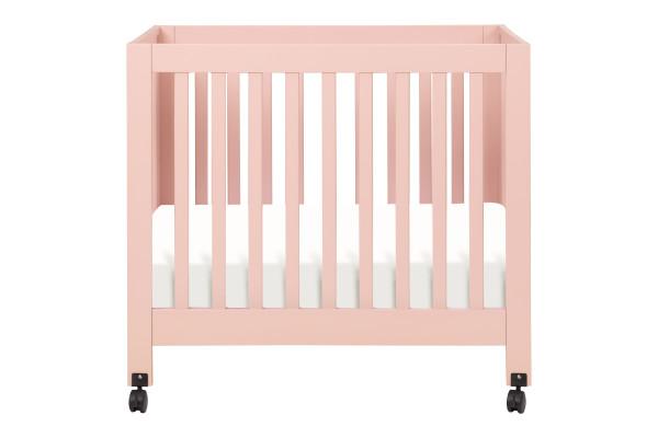 BabyLetto Origami Mini Crib - Petal Pink