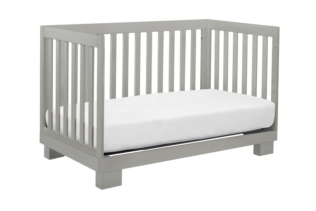 BabyLetto Modo 3-in-1 Convertible Crib - Grey