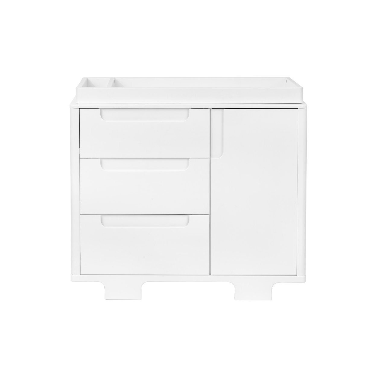 BabyLetto Yuzu 3-Drawer Changer Dresser - White