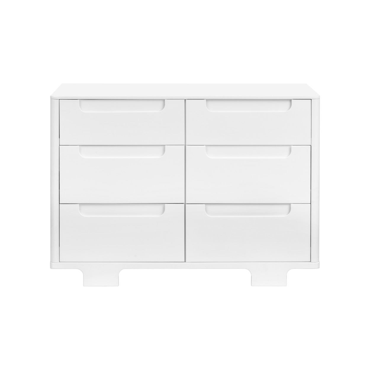 BabyLetto Yuzu 6-Drawer Dresser - White