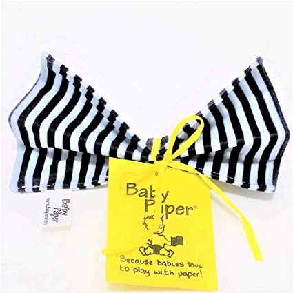 Baby Paper Crinkly Baby Toy - Black & White