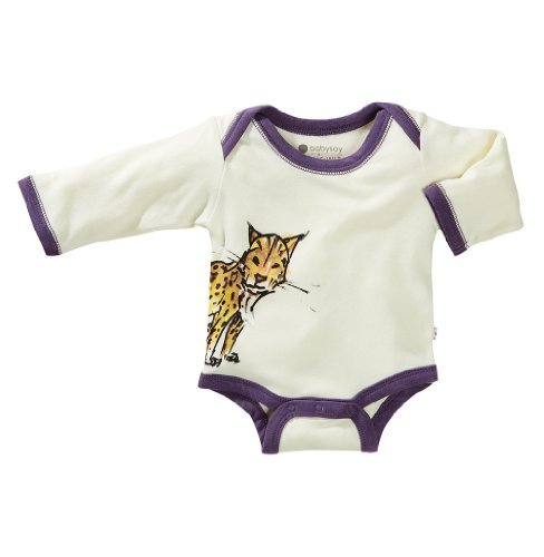 BabySoy Janey Baby Lynx Bodysuit- 3-6 Months