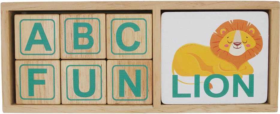 BeginAgain ABC Spelling Blocks