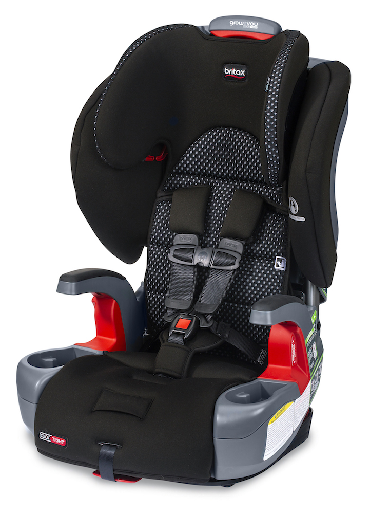 Britax Grow With You ClickTight Booster Seat - Cool Flow Grey