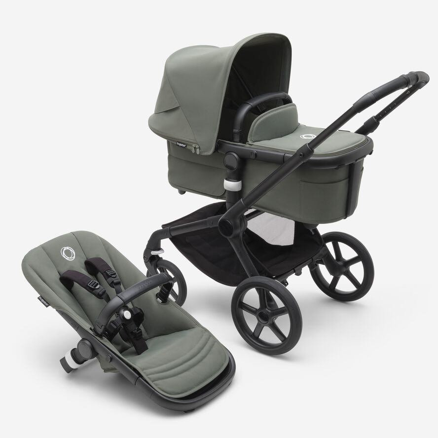 Bugaboo Fox 5 Complete - Black / Forest Green