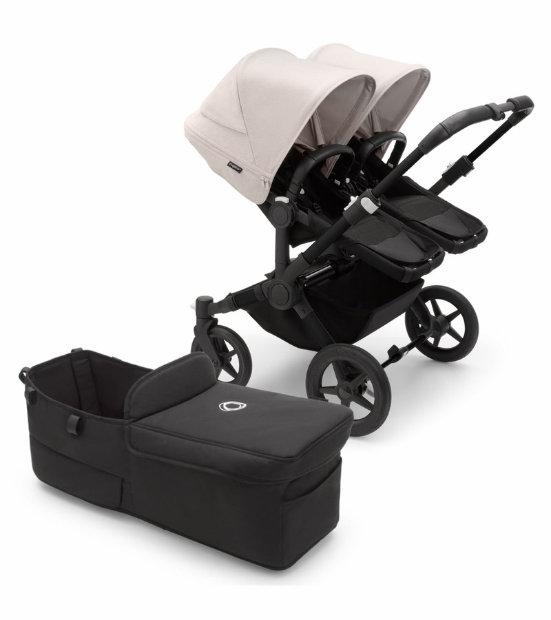 Bugaboo Donkey 5 Duo Complete Stroller Black / Misty White