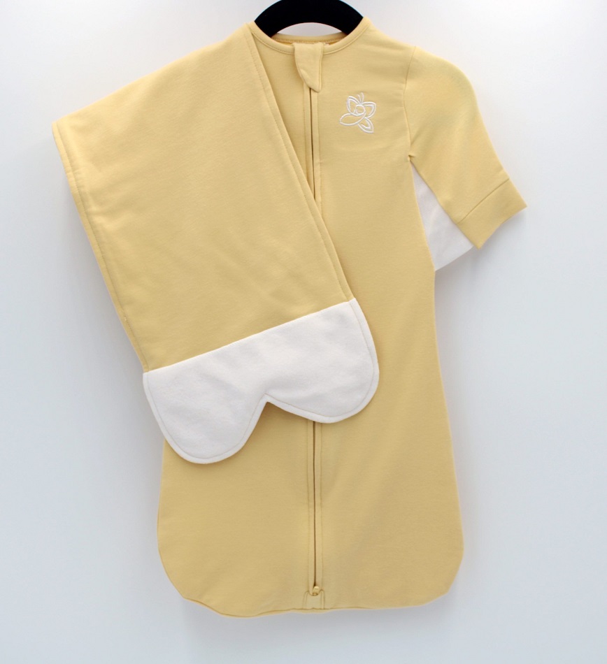 The Butterfly Swaddle - Small - Mellow Yellow