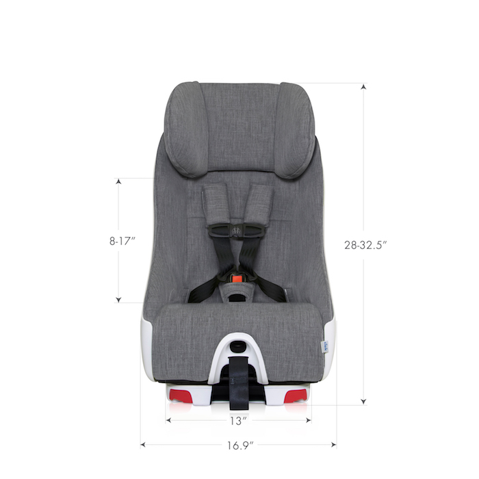 clek Foonf Convertible Car Seat - Cloud