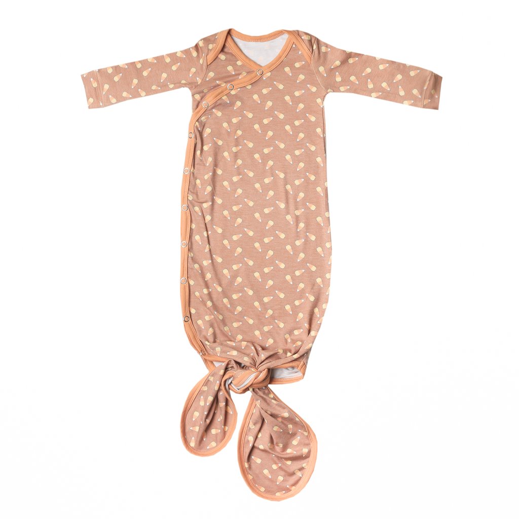 Copper Pearl Treat Knotted Gown