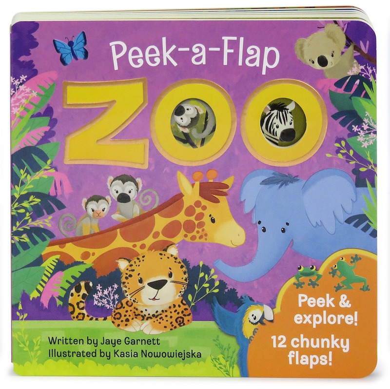 Cottage Door Press Zoo: Peek-a-Flap Board Book