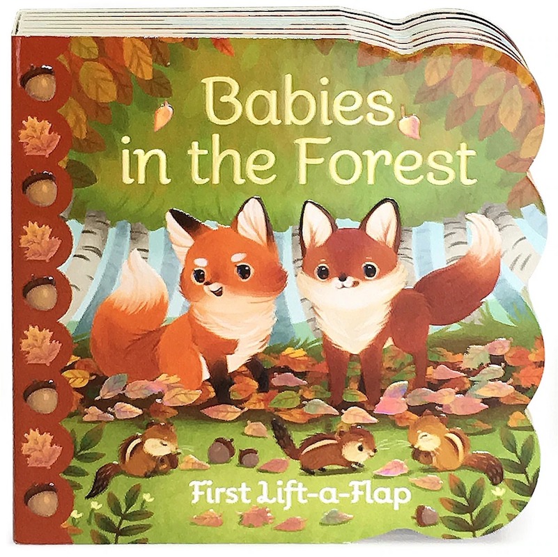 Cottage Door Press Babies In the Forest Chunky Lift-a-Flap Book