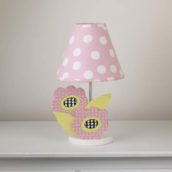 Cotton Tale Poppy Decorator Lamp & Shade