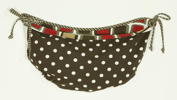 Cotton Tale Designs Houndstooth Toy Bag