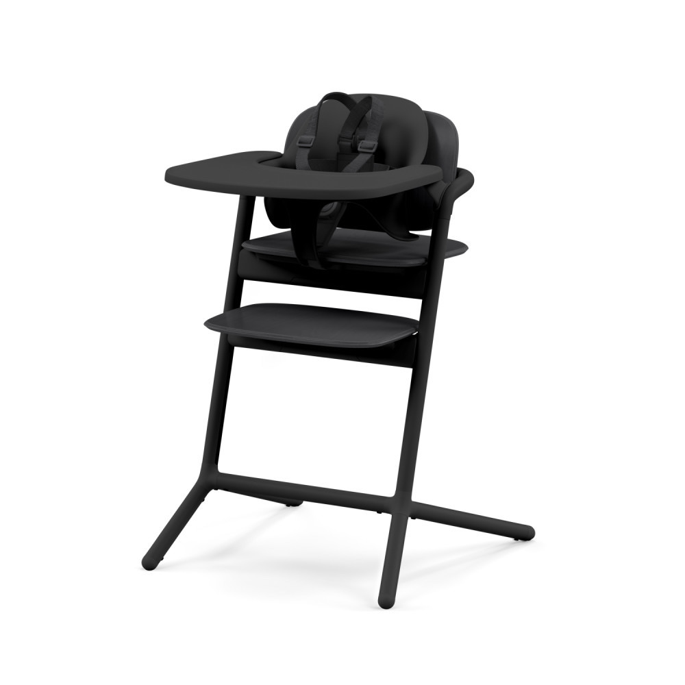 Cybex LEMO 2 High Chair 3-in-1 Set - Stunning Black