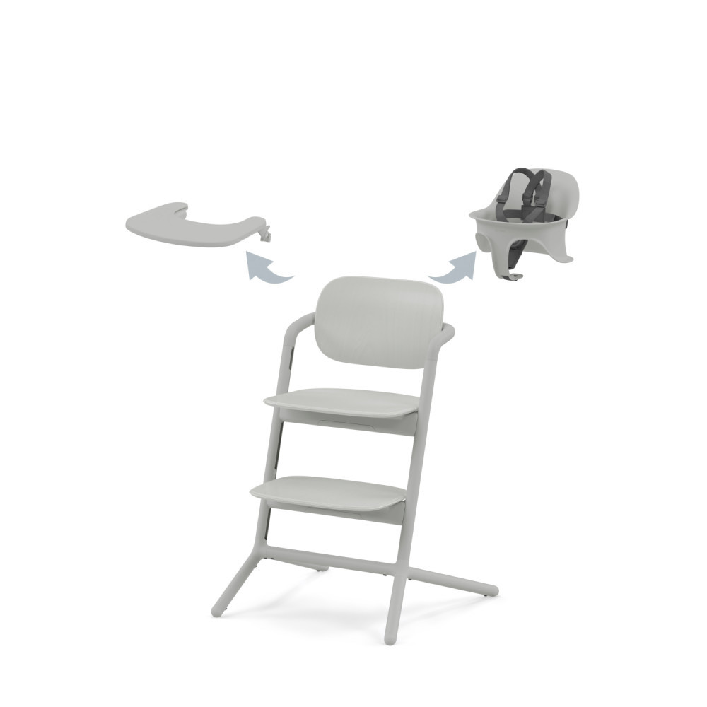 Cybex LEMO 2 High Chair 3-in-1 Set - Suede Grey