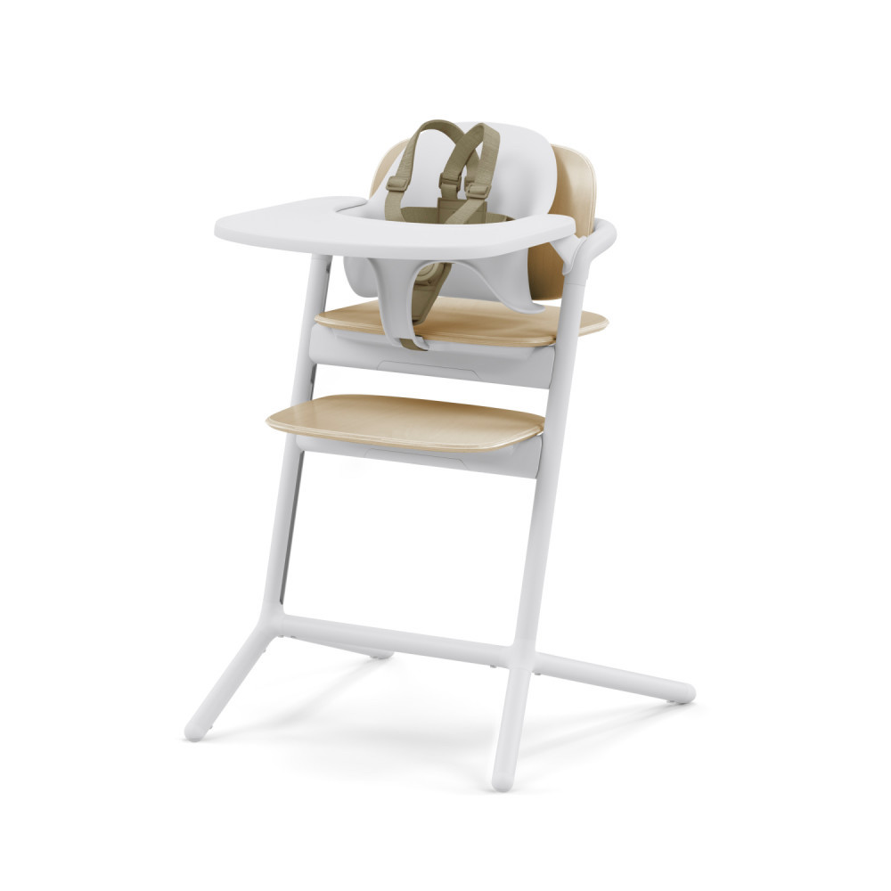 Cybex LEMO 2 High Chair 3-in-1 Set - Sand White
