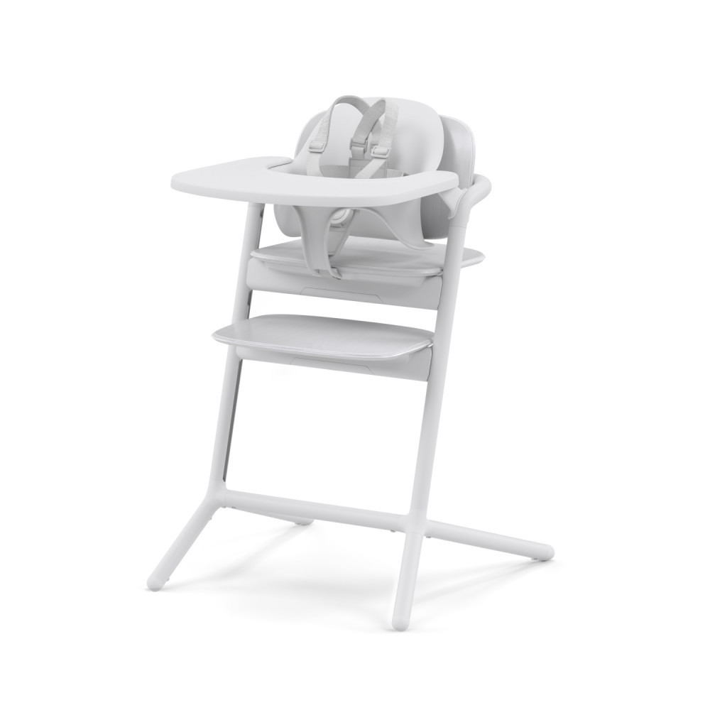 Cybex LEMO 2 High Chair 3-in-1 Set - All White
