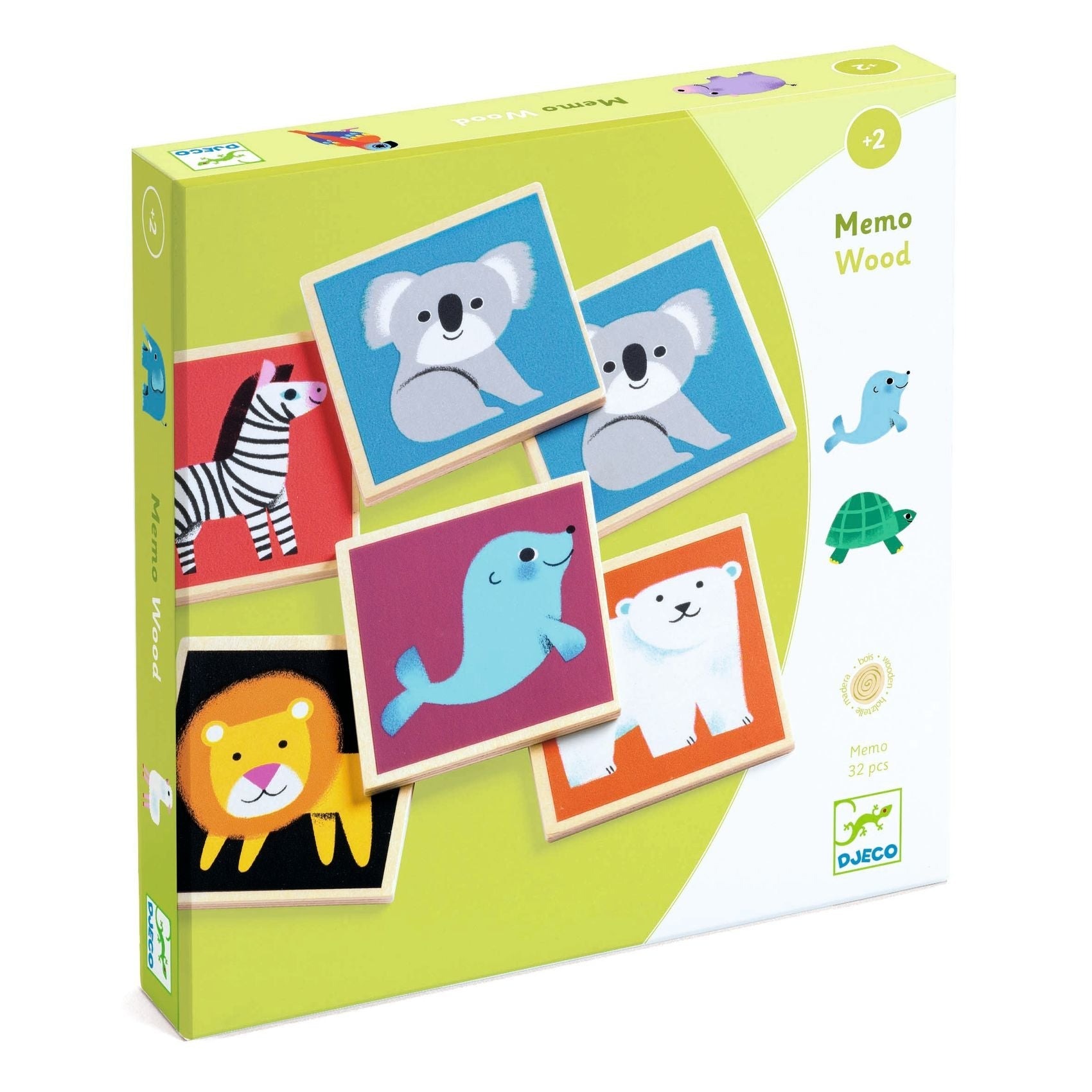 Djeco Early Learning Memo Wood