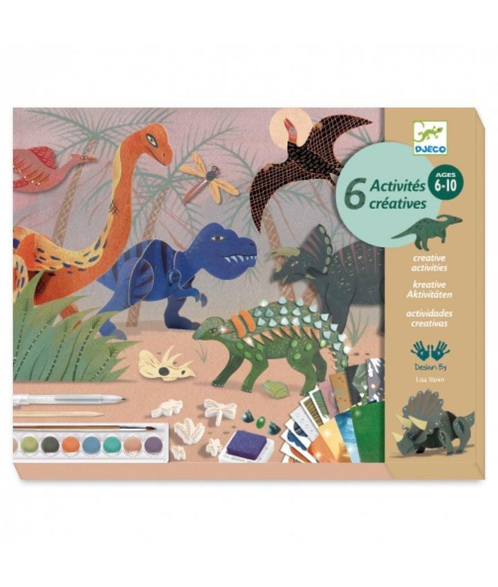 Djeco LGA World Of Dinosaurs Activity Kit