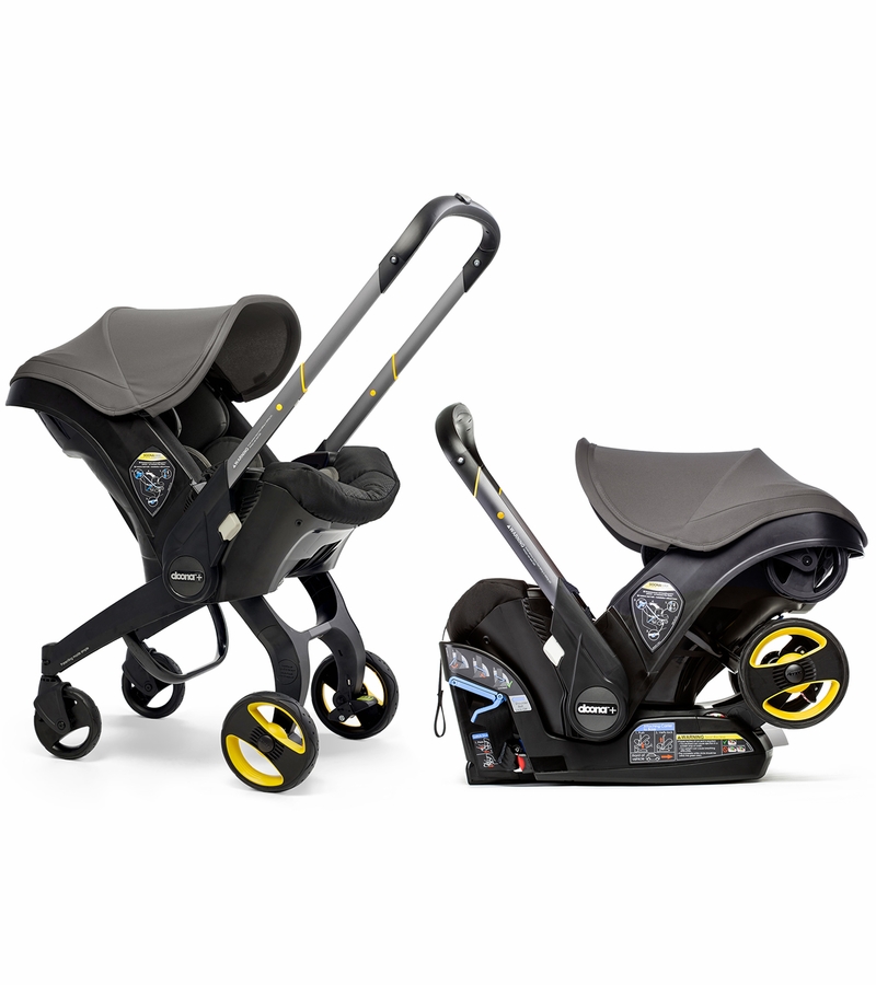 Doona Infant Car Seat + Stroller in Grey Hound