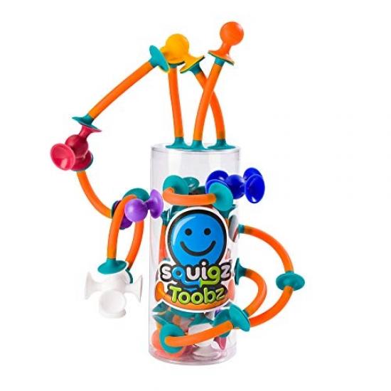Fat Brain Toys Squigz Toobz Toy FA194-1