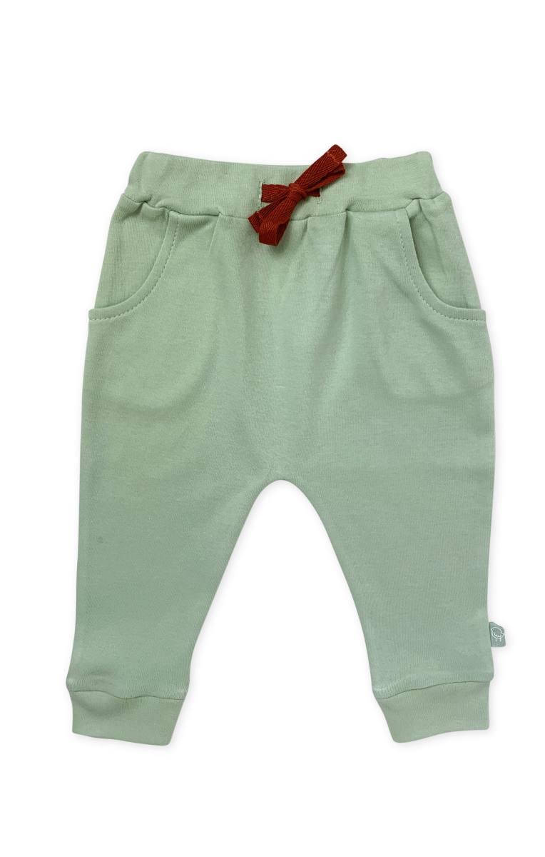 Finn + Emma Celadon Green Lounge Pants - 3-6 Months