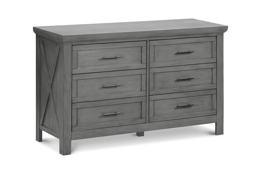 Franklin & Ben Emory 6 Drawer Dresser - Weathered Charcoal