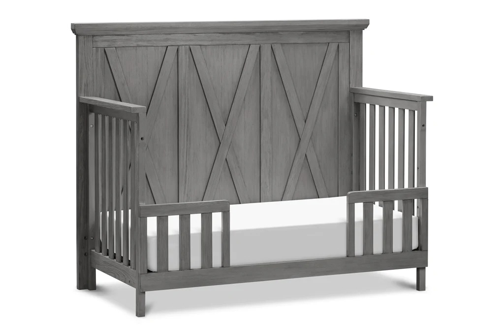 Franklin & Ben Emory Farmhouse Toddler Rail - Weathered Charcoal