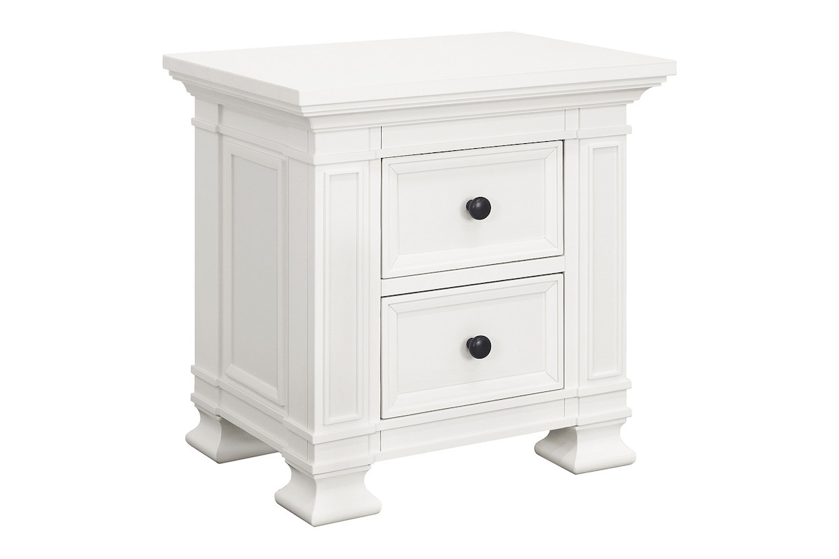 Franklin and Ben Classic Nightstand - Warm White